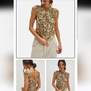 Free People Late Last Night Tee